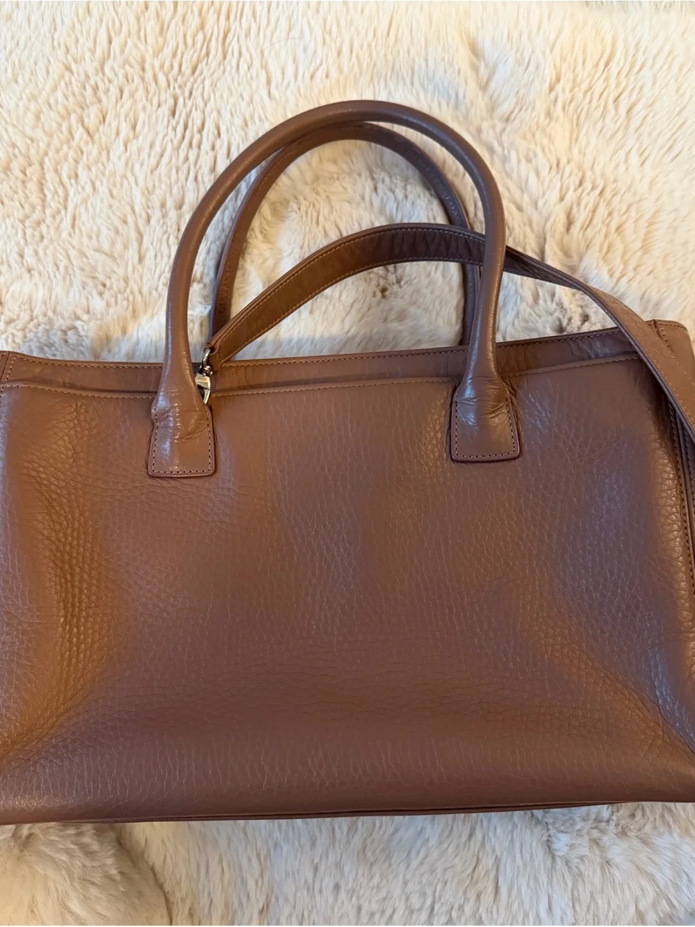 CHANEL Cerf Medium Executive Tote in Rosy Mauve Taupe Pebbled Leather (2013)